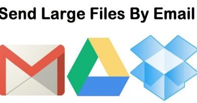 Send Large Files By Email