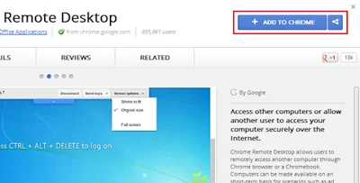 Chrome Remote Desktop