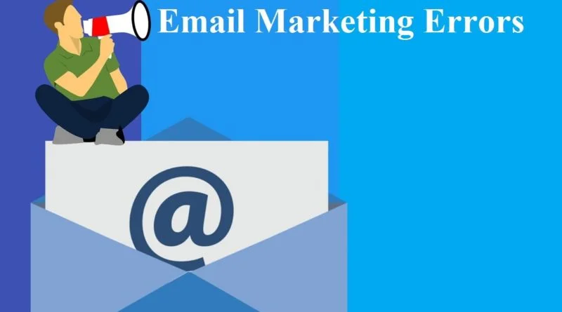 email marketing errors