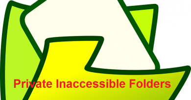 make private inaccessible folders