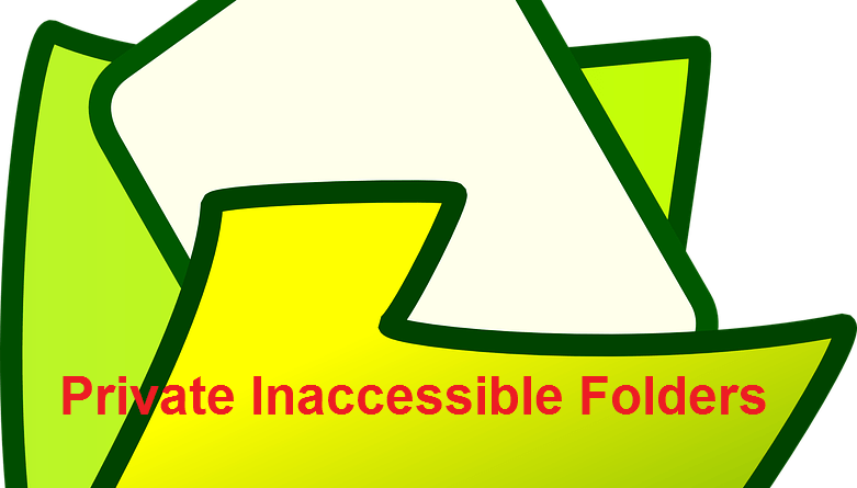 make private inaccessible folders